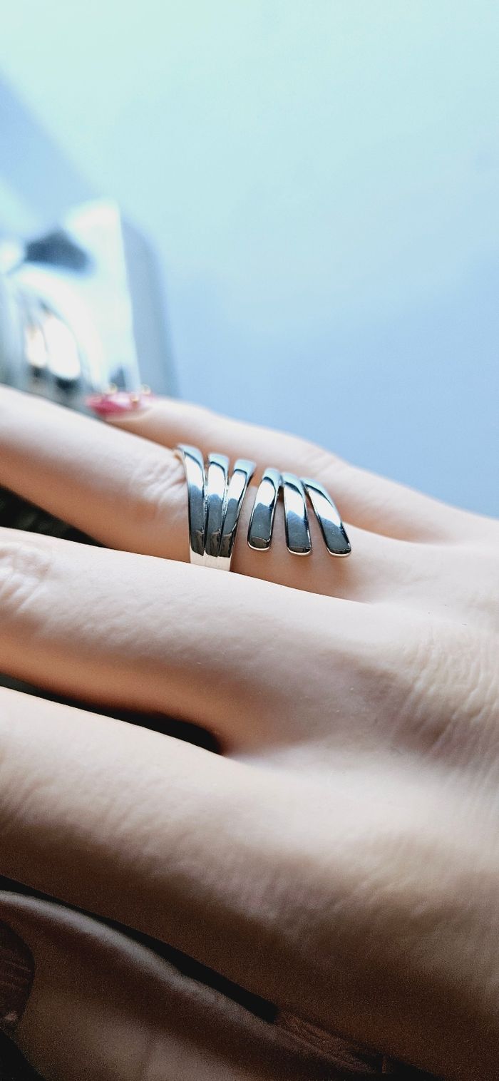 Jolie bague en argent massif 925 - photo numéro 4