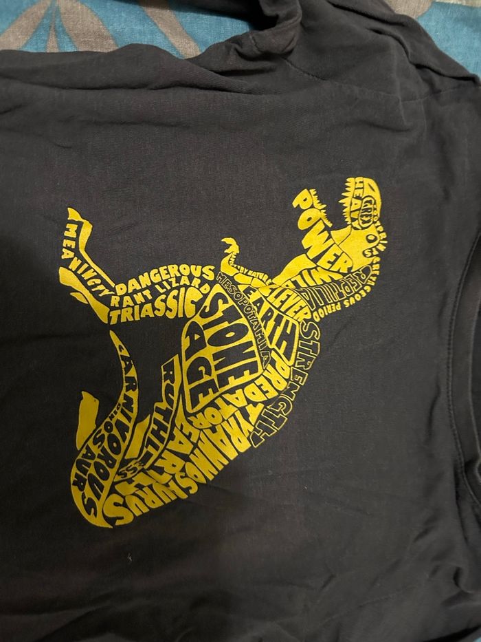 Tee shirt / haut dinosaure Kiabi 8 ans - photo numéro 3