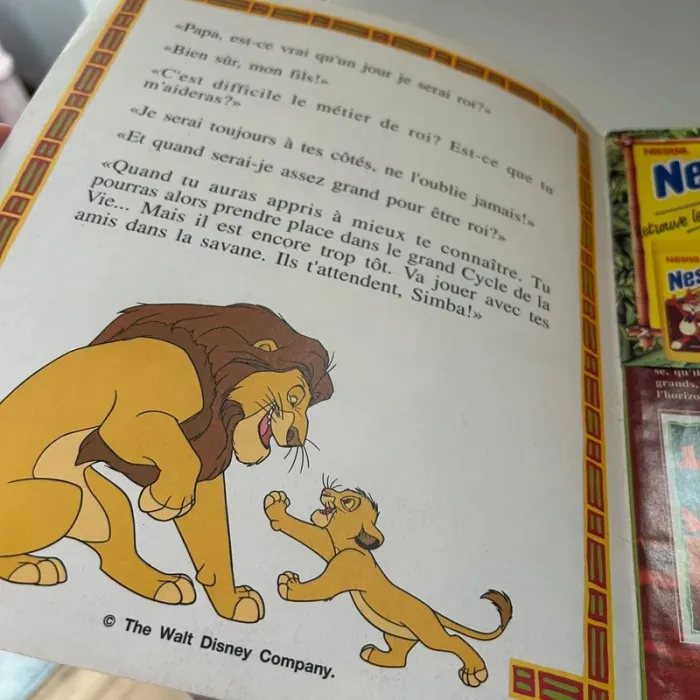 Album panini le roi lion vintage - photo numéro 4