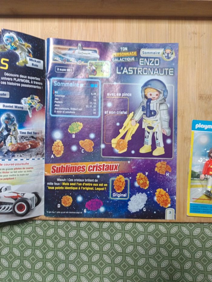 Magazine playmobil avec 2 personnages neuf - photo numéro 7