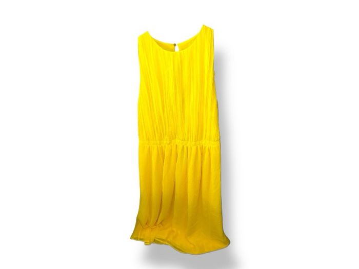 Robe Caroll jaune avec étiquette - 42 - chic casual été