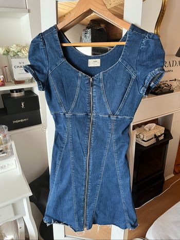 Robe en jean bleu foncé denim collection Tally Weijl T38 TBE 👗