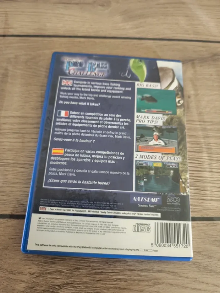 PS2 - Pro bass challenge - photo numéro 2