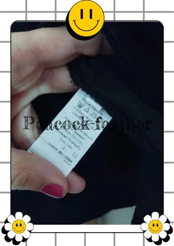 Jupe velours côtelé noire 42 xl - photo numéro 6