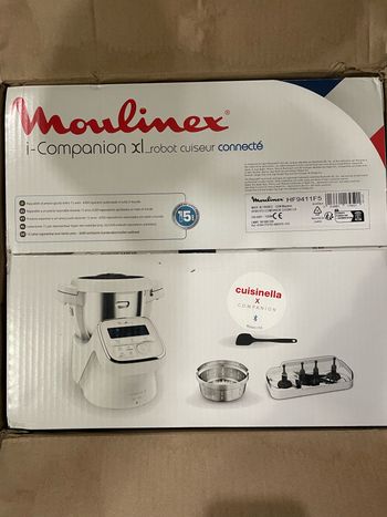 Robot cuiseur connecté moulinex
