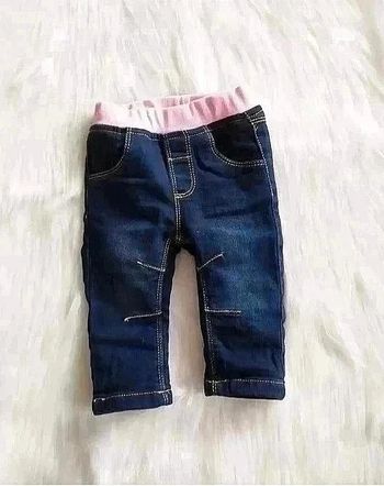Jean chaud automne hiver bébé fille 6 mois