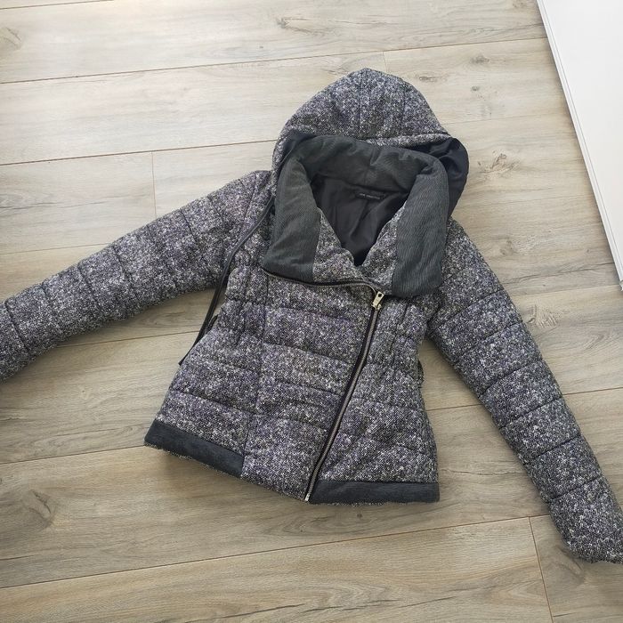 Blouson doudoune femme new collection taille 38 multicolore noir gris blanc