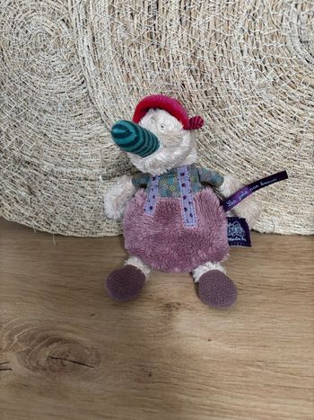 Doudou canard les jolis pas beaux moulin roty 