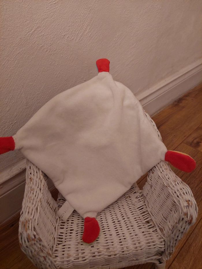 Doudou mouchoir ourson gris Nicotoy - photo numéro 3