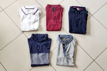 Lot de polos hommes