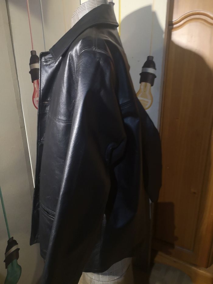 Veste cuir casual men - photo numéro 3