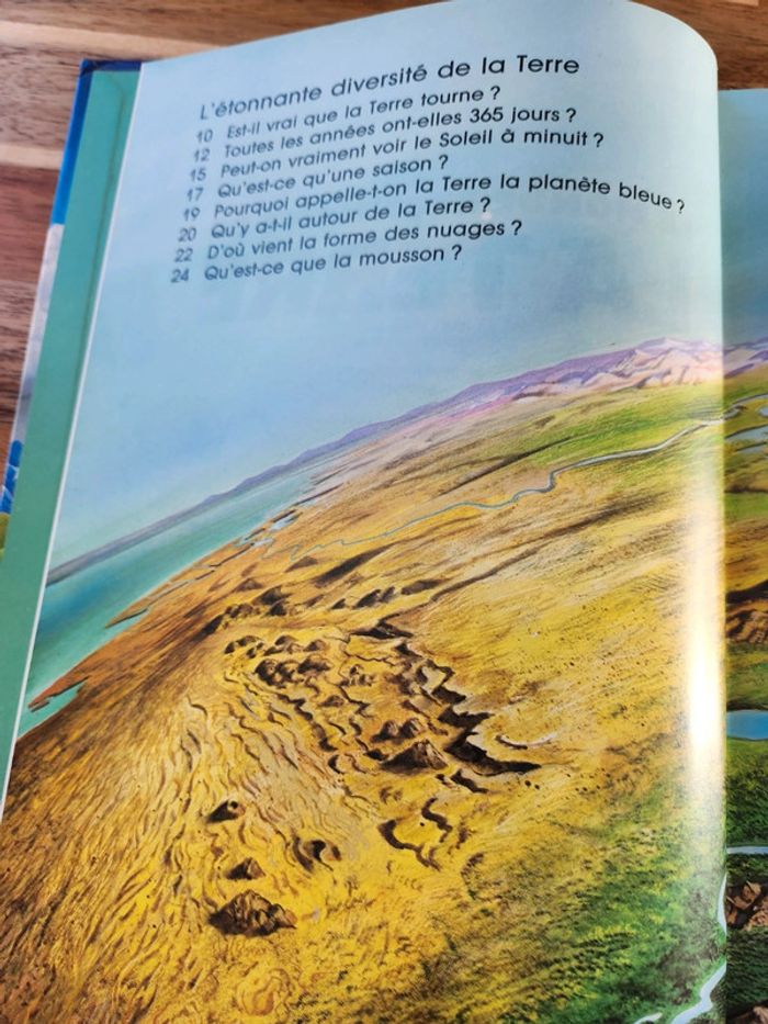 Livre éducatif questions réponses le monde étonnant de la Terre Nathan - photo numéro 2