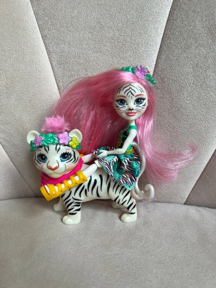 Poupée 15 cm Tadley tigre et Kitty - Enchantimals - photo numéro 4