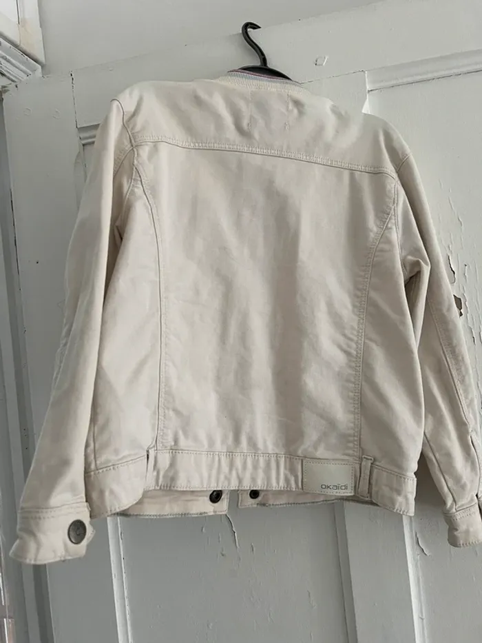 Veste blanche crème - photo numéro 2