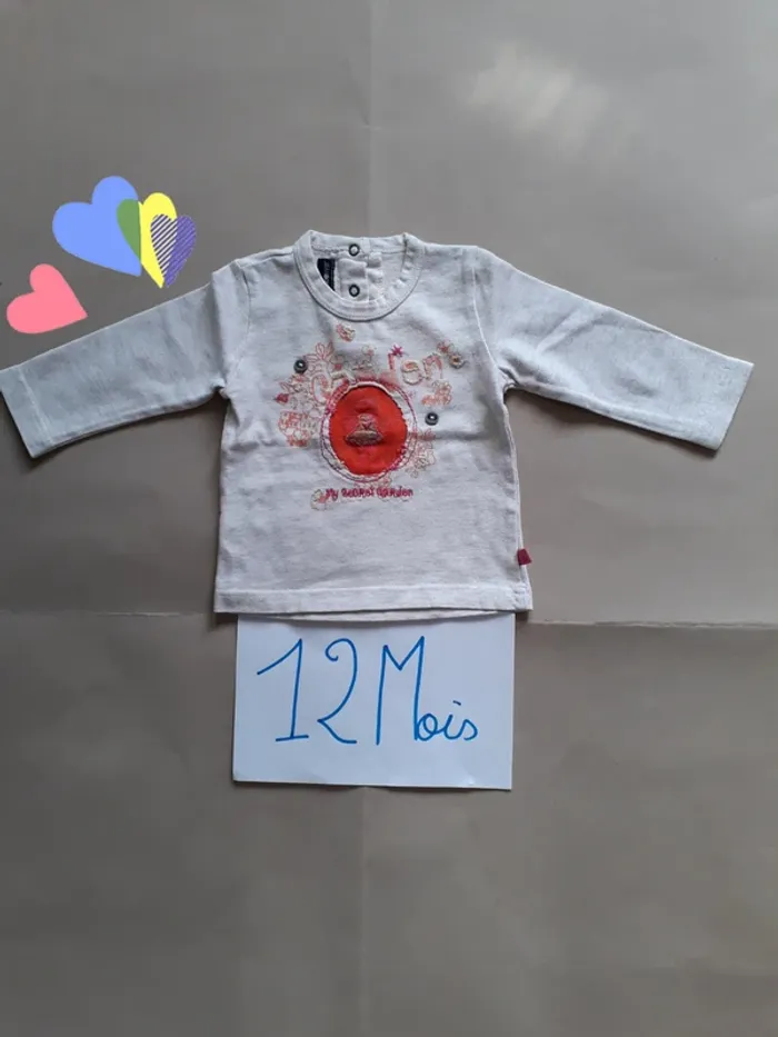 T-Shirt ML 12 Mois