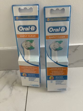 Brossette oral B neuve