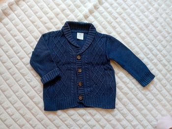 Gilet garçon 6/9mois 💙🩵