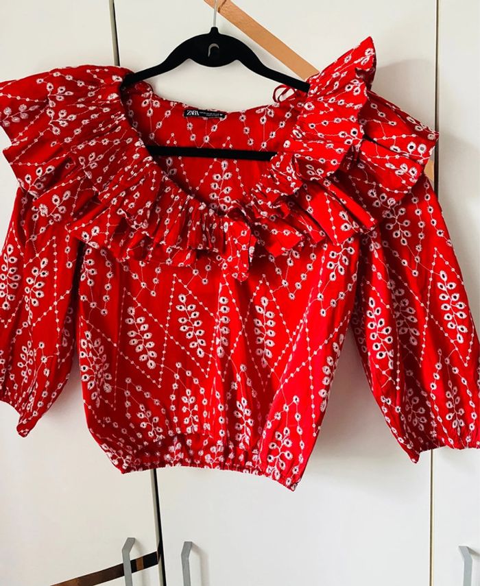 Blouse Zara XS très bon état