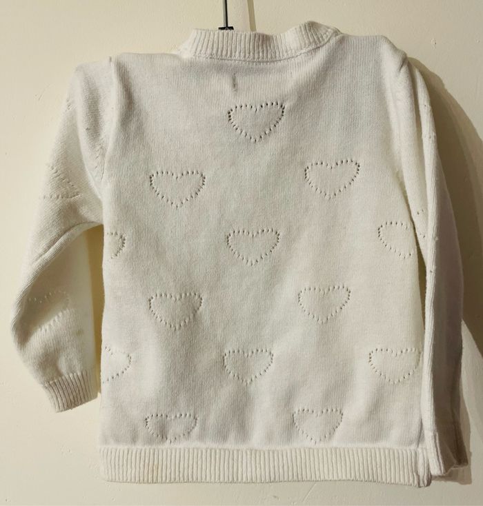 Gilet Blanche fille taille 12 mois Primark - photo numéro 3