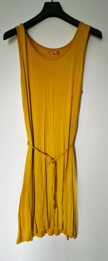 Robe débardeur moutarde - Tissaia Basics (Taille 42/44)