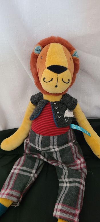 Les broc & roll's Peluche lion Roméo