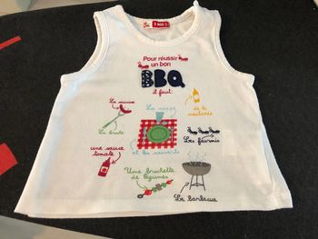 Débardeur DPAM 3 mois