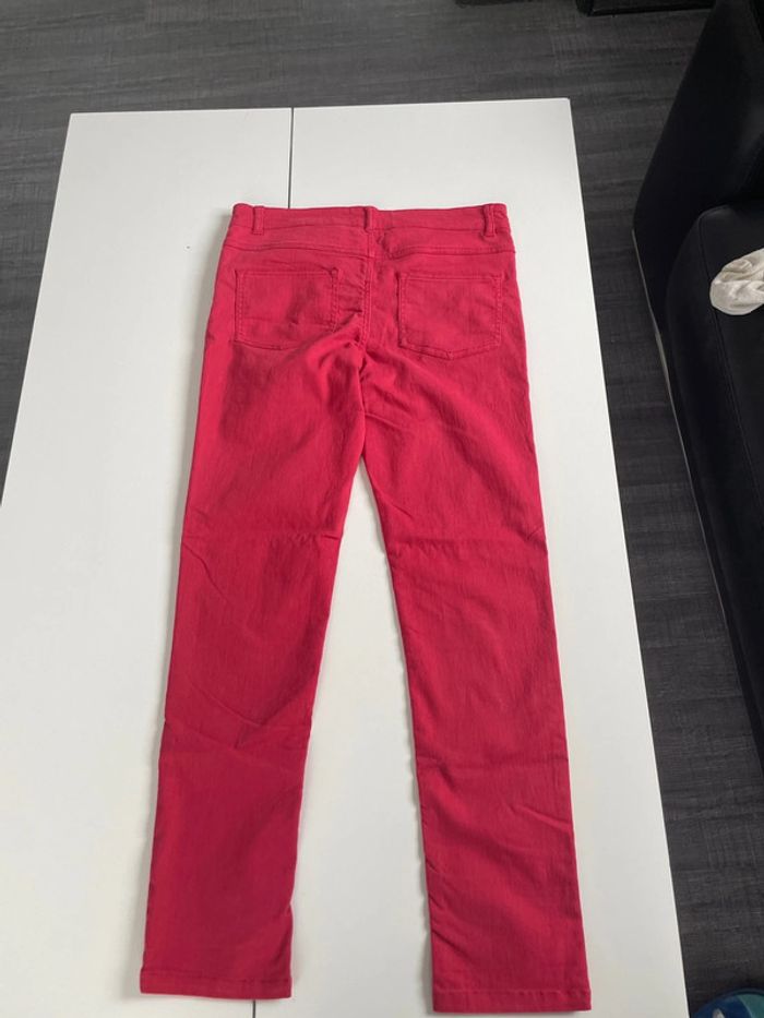 Pantalon rouge taille 12 marque la halle - photo numéro 3