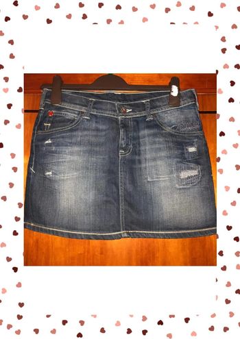 Minijupe en jeans 38/40 Tlnd