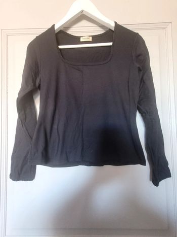 Tee-shirt noir Carbone M