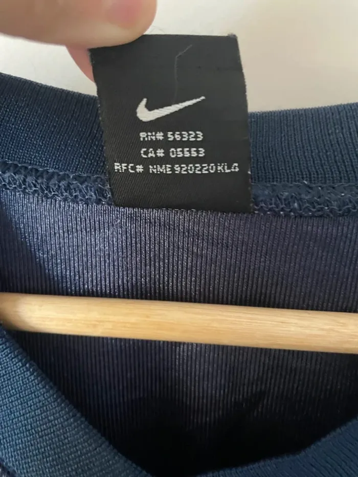 Nike Maillot NFL-type American football jersey navy blue #86 🏈 Mens L - photo numéro 4