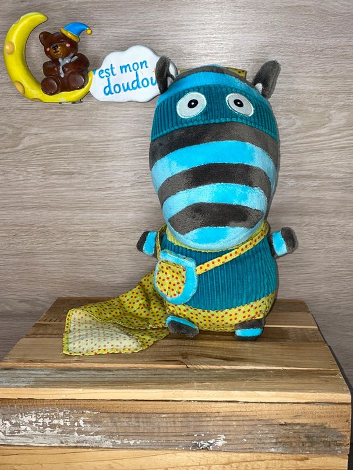 DEG43 doudou zèbre 🦓 the super Heroes