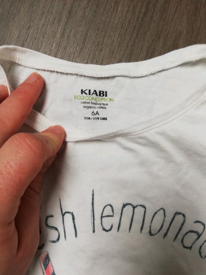 Tee-shirt Kiabi fille 6 ans - photo numéro 3