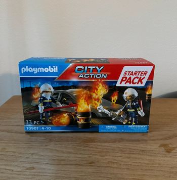 Playmobil City pompiers Starter Pack
