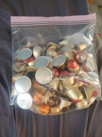 Lot capsule nespresso divers