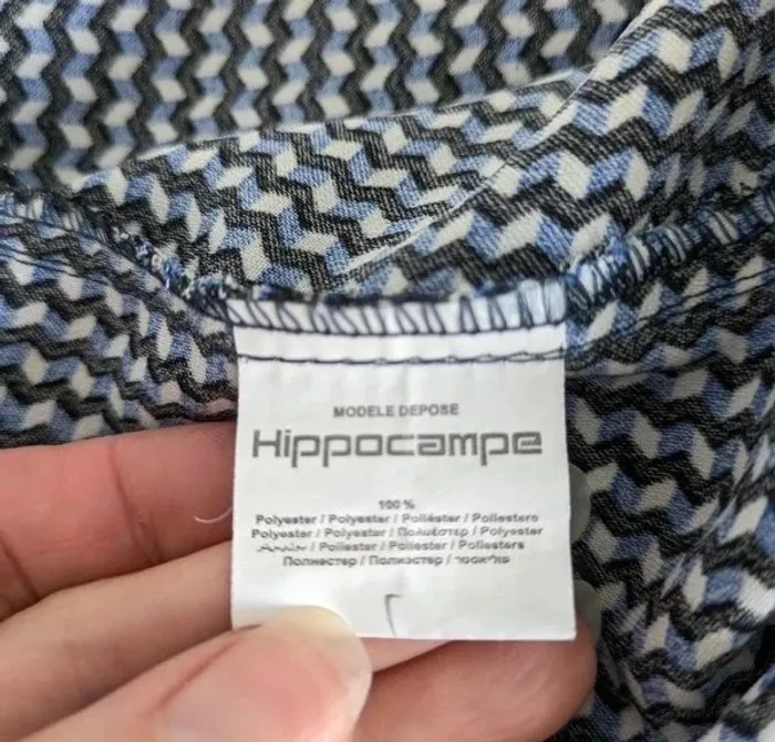 Blouse manches longues - Hippocampe - taille 36 - photo numéro 5