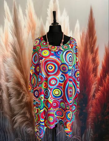 Superbe tunique colorée 