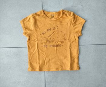 Tee-shirt moutarde - Taille 18 mois