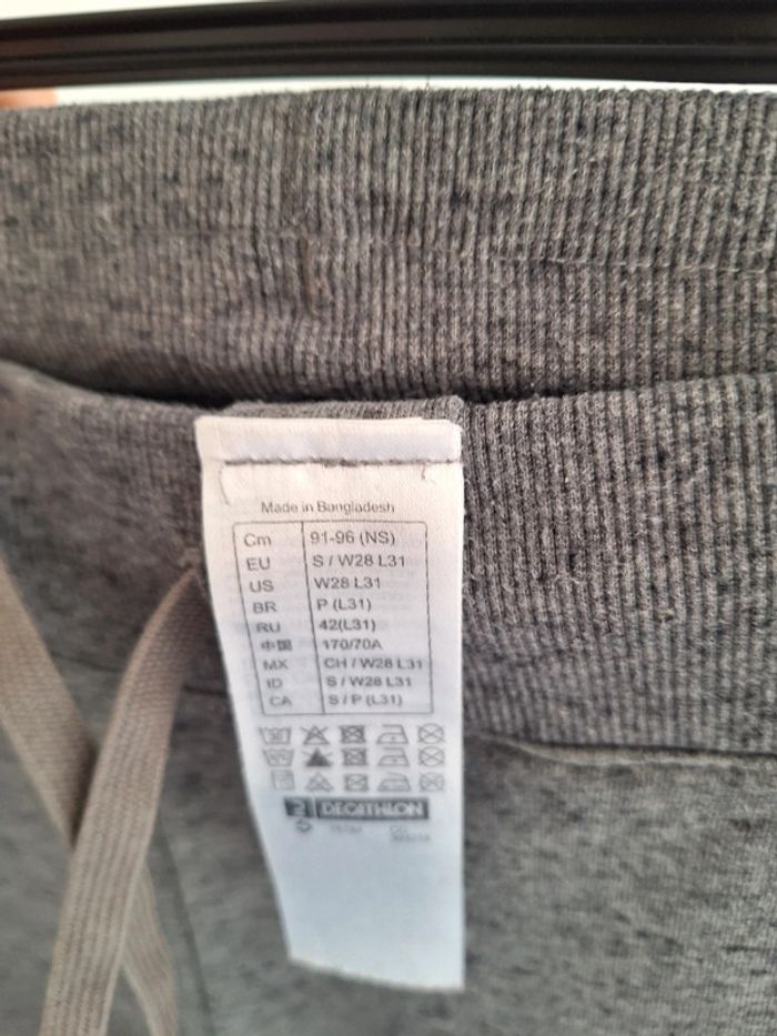 Pantalon jogging gris femme S décathlon - photo numéro 3