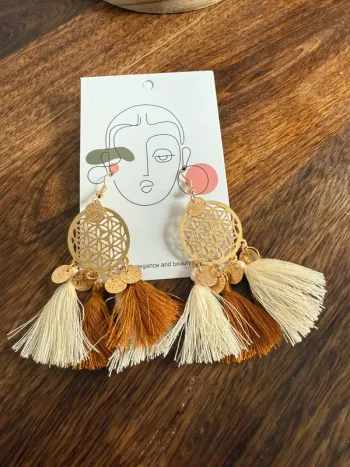 Boucles d’oreilles femme neuve