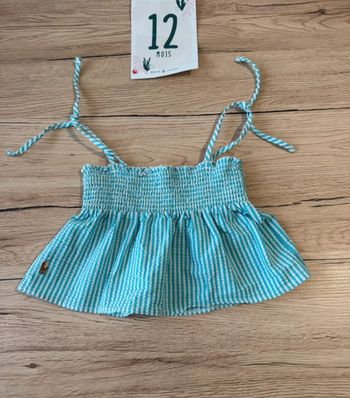 Petit haut à bretelles Ralph Lauren 12 mois
