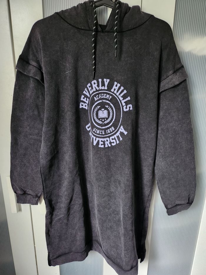 Robe sweat à capuche femme taille XL