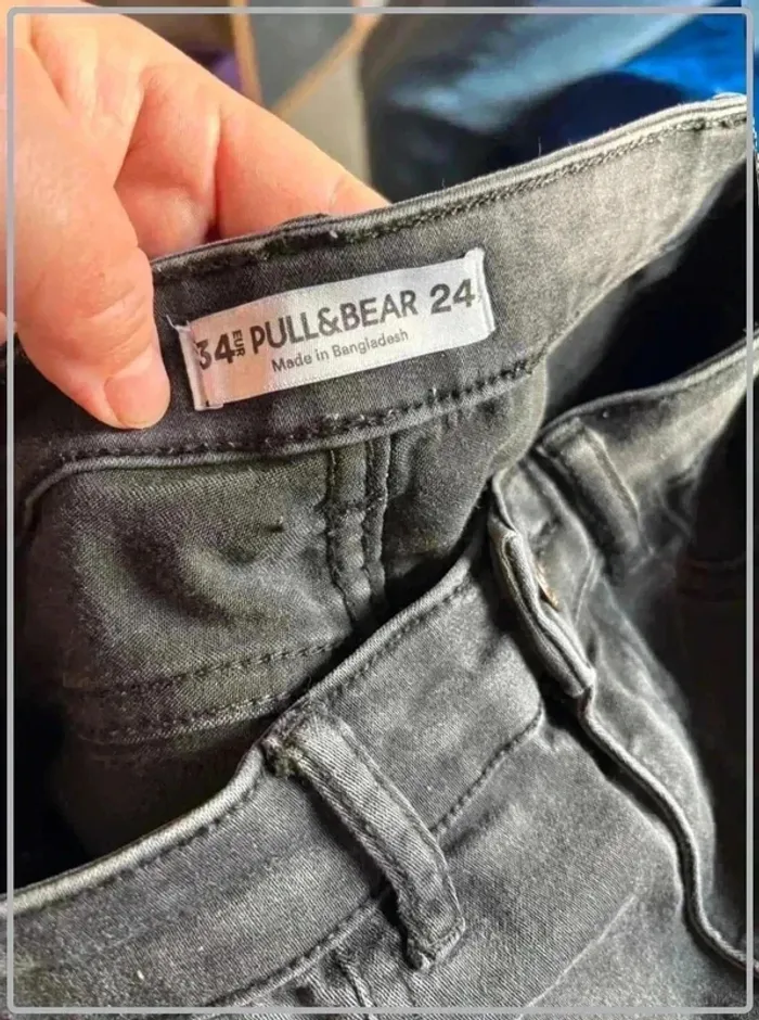 Jeans taille 34 marque pull & bear - photo numéro 3