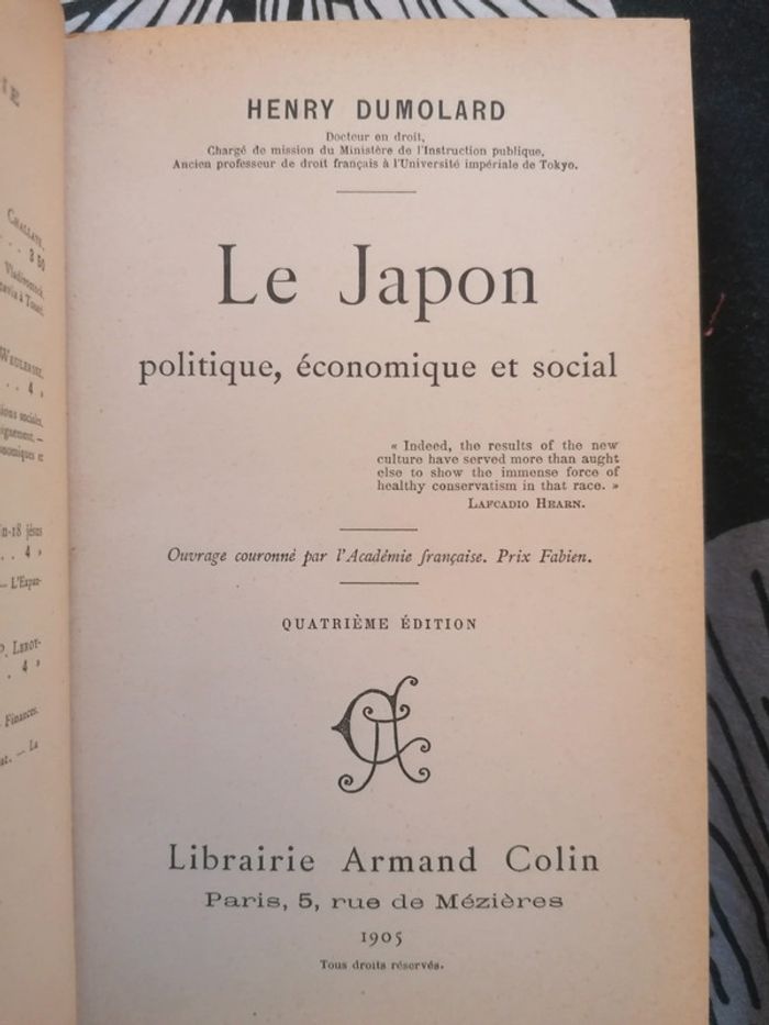 Livre Henry Dumolard, le Japon - photo numéro 2