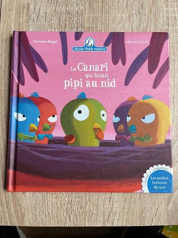 Livre Le canari qui faisait pipi au nid