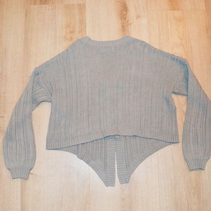 Hollister California Gilet Crop Top Femme Gris Taupe (Taille M) - photo numéro 10