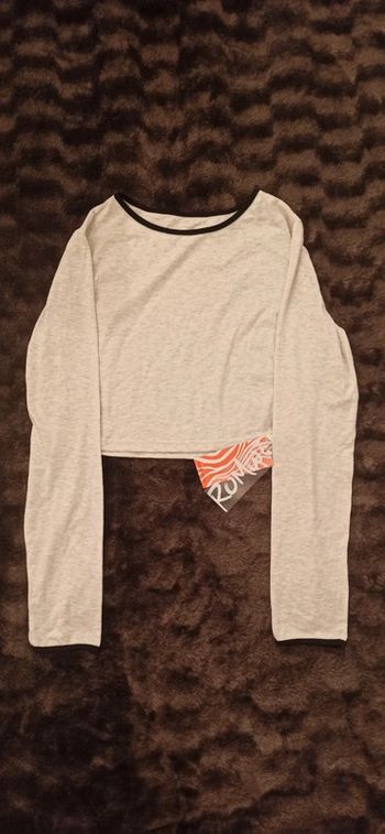 Crop Top manches longues