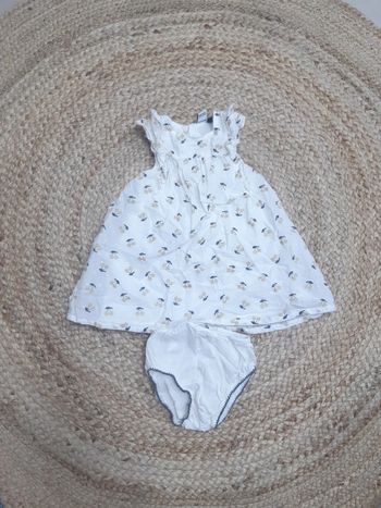 Robe et culotte Boboli 3/6 mois