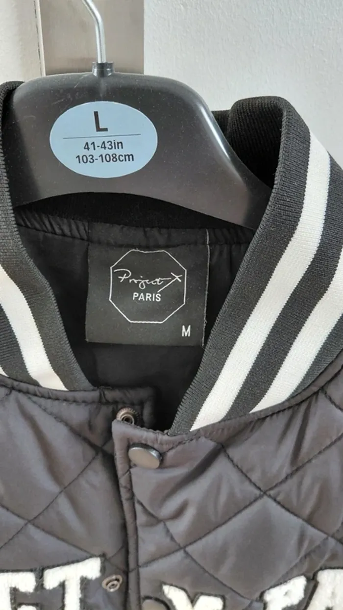 Manteau veste matelassée Project X neuve taille M - photo numéro 2