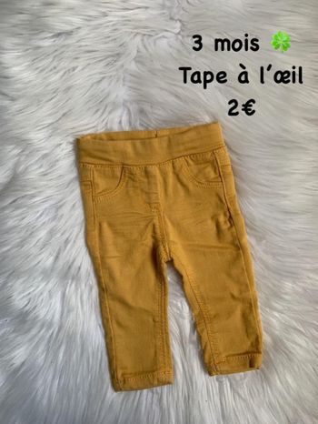Legging 🍀 3 mois 🍀 Tape a l’œil