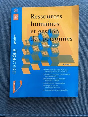 Ressources et gestion des personnes - Jean-Marie Peretti